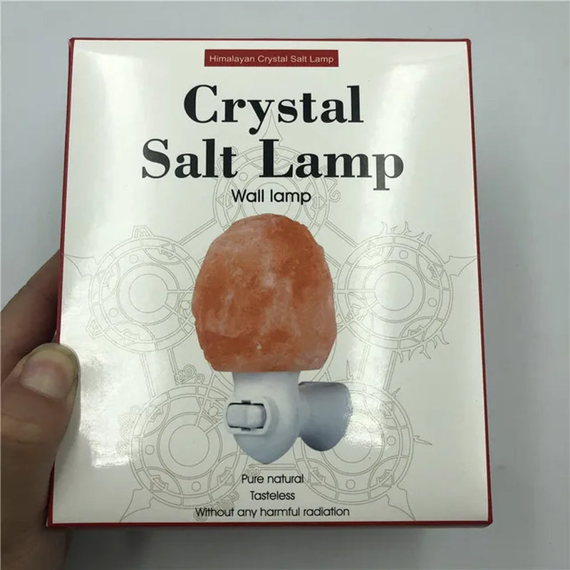 Himalayan Salt Lamp Natural Crystal Hand Carved Night Light